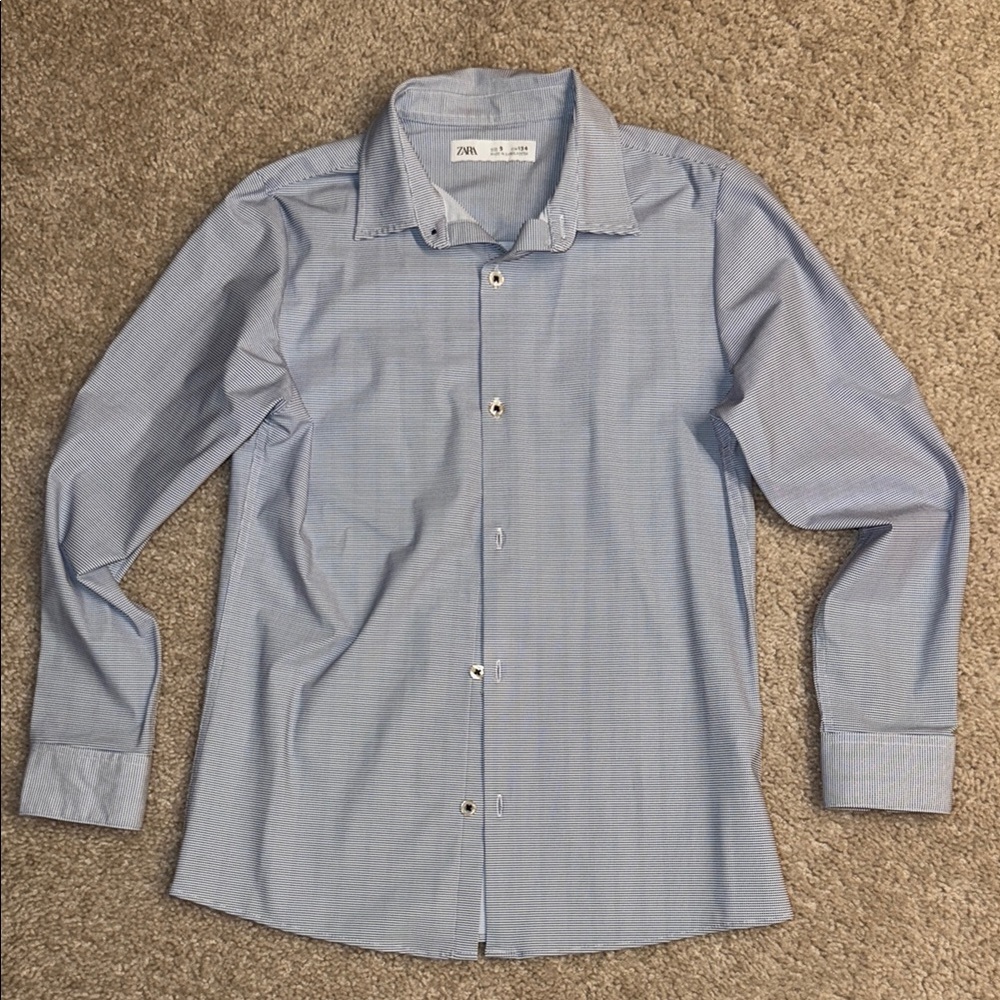 Zara Kids Blue Shirt